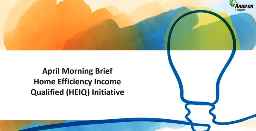 Read more about the article April Morning Brief Home Efficiency Income Qualified HEIQ Initiative
